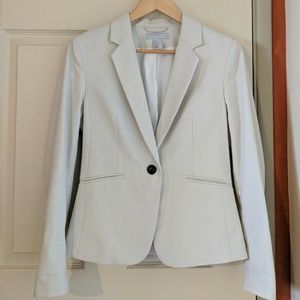 H&M white/ivory one buttom blazer size 8